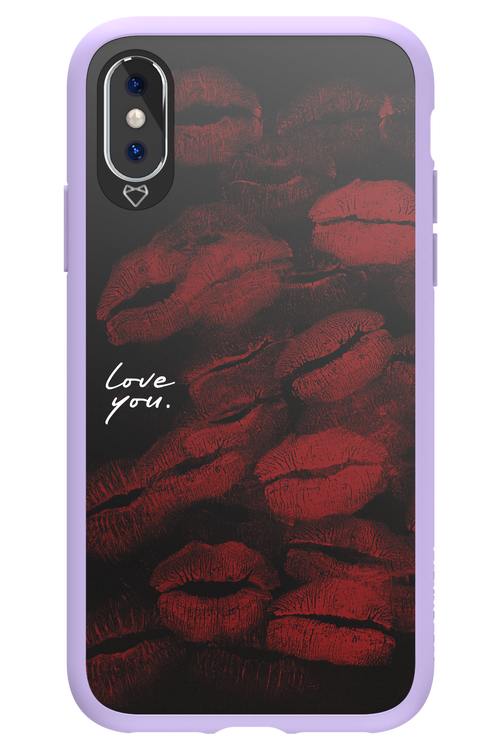 LOVE U BLACK 2.0 - Apple iPhone X
