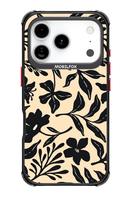 Black Flowers 2.0 - Apple iPhone 17 Pro