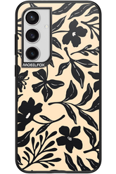 Black Flowers 2.0 - Samsung Galaxy S24+