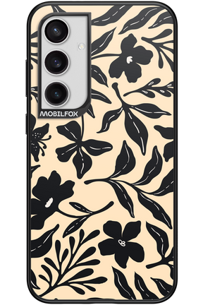 Black Flowers 2.0 - Samsung Galaxy S24+
