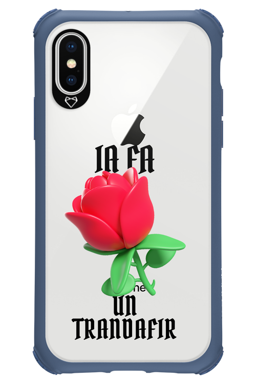 Rose Transparent - Apple iPhone XS