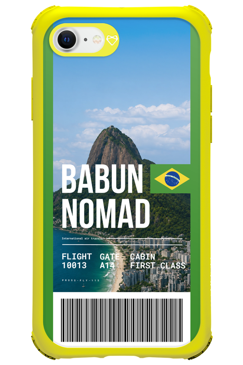 BABUN NOMAD (fly ticket) 2.0 - Apple iPhone 8
