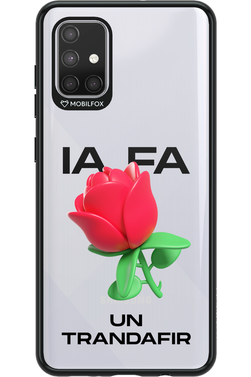 IA Rose Transparent - Samsung Galaxy A71