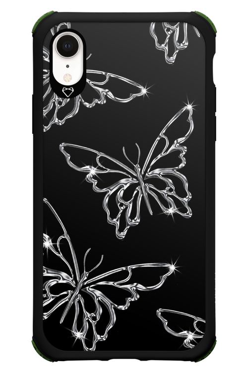 Silver Butterfly 2.0 - Apple iPhone XR