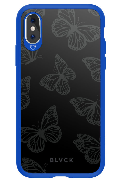 Black Butterflies - Apple iPhone XS