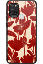 Burgundy Flowers 2.0 - Samsung Galaxy A21 S