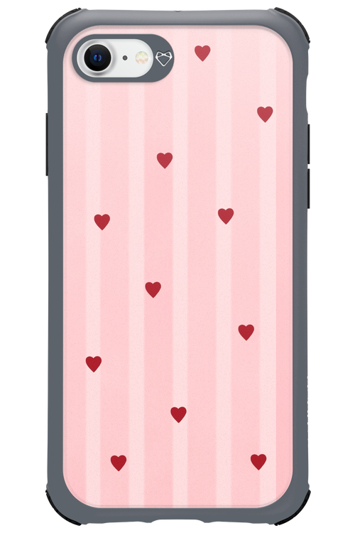 Red Little Hearts 2.0 - Apple iPhone SE 2022