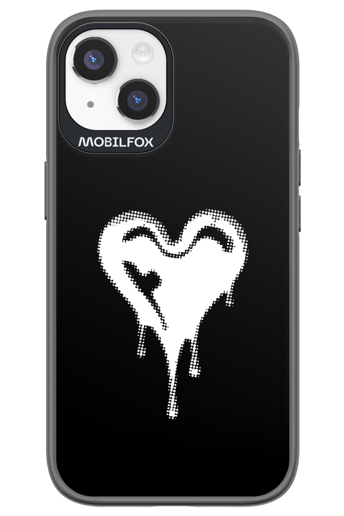 Heart Black - Apple iPhone 14