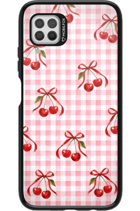 Pink Cherry Checked 2.0 - Huawei P40 Lite