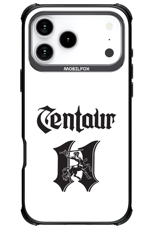 Centaur Logo White 2.0 - Apple iPhone 17 Pro Max