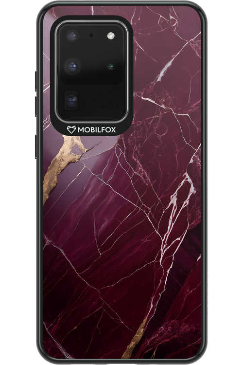 Burgundy Marble - Samsung Galaxy S20 Ultra 5G