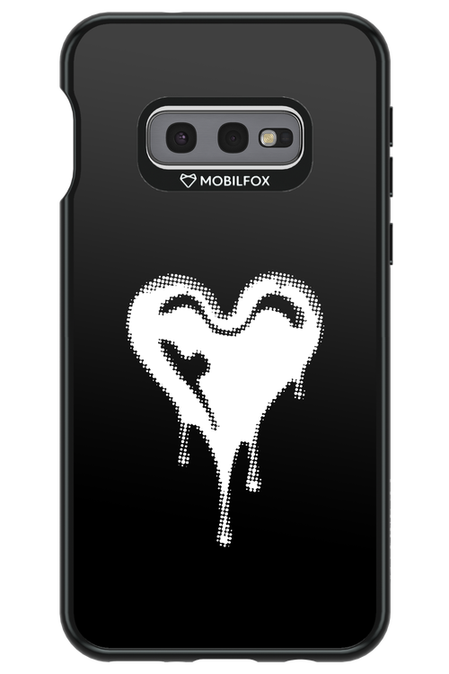 Heart Black - Samsung Galaxy S10e