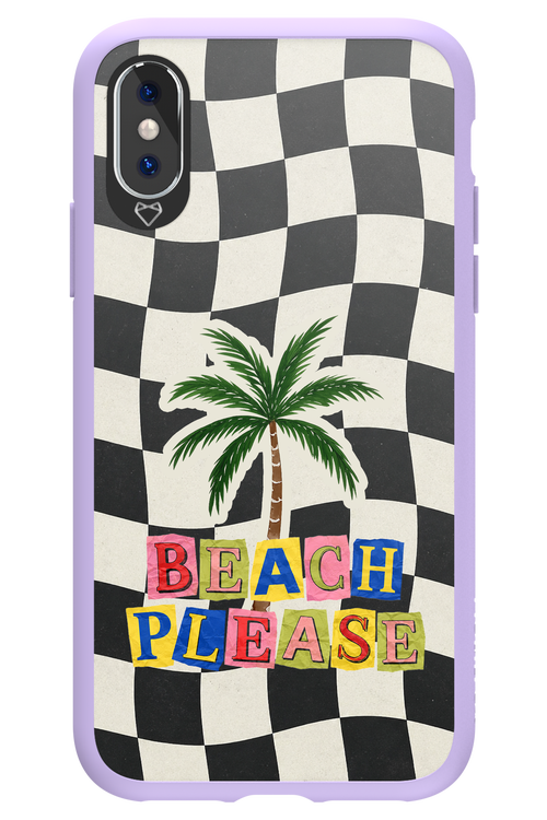 BEACH PLEASE 2.0 - Apple iPhone X