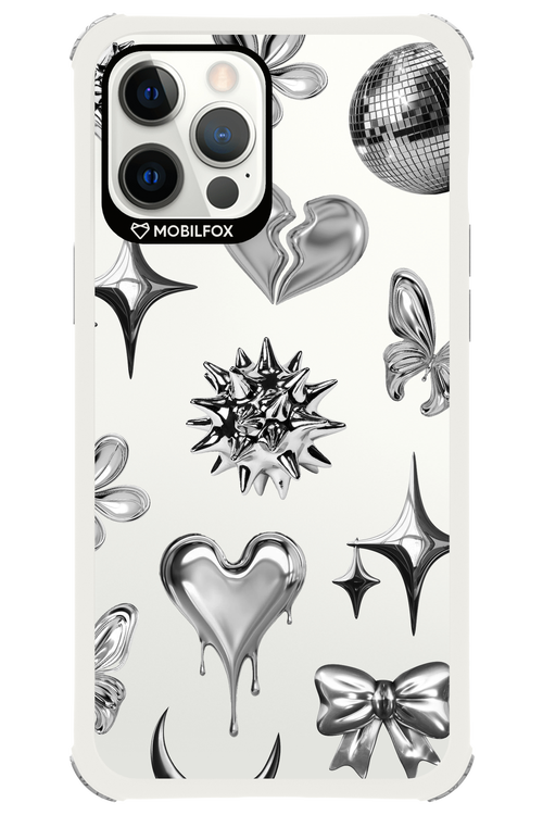 Silver Zone Transparent - Apple iPhone 12 Pro Max