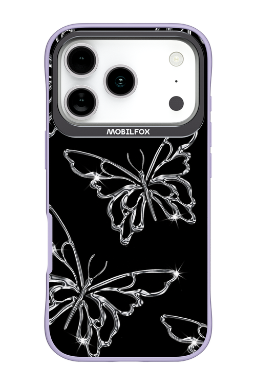 Silver Butterfly 2.0 - Apple iPhone 17 Pro