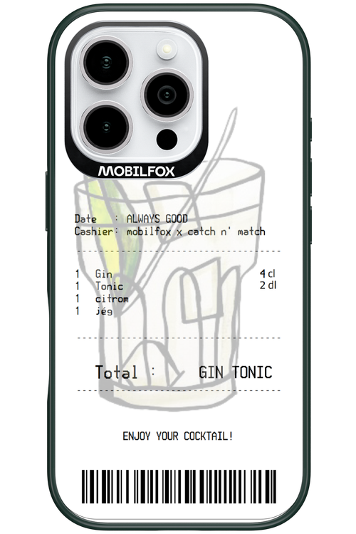 gin tonic - Apple iPhone 16 Pro