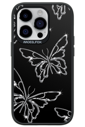 Silver Butterfly 2.0 - Apple iPhone 14 Pro