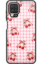 Pink Cherry Checked 2.0 - Samsung Galaxy A12