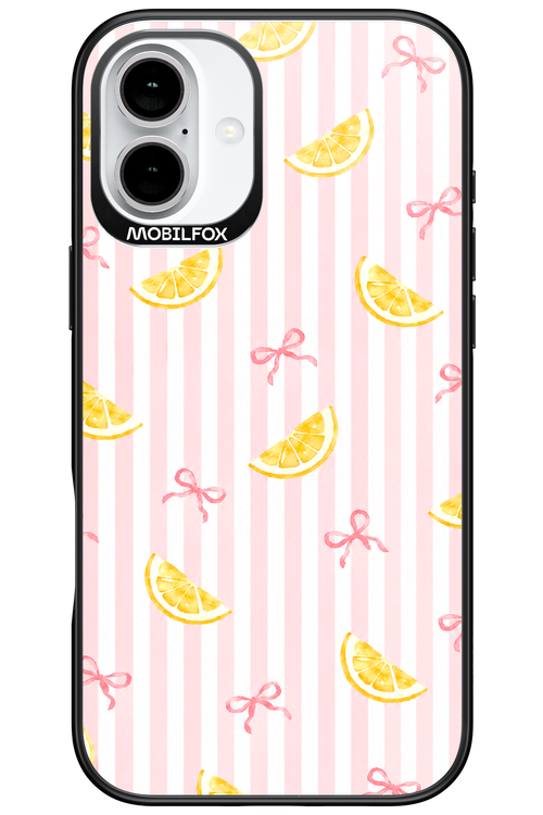 Bow with Lemon 2.0 - Apple iPhone 16 Plus
