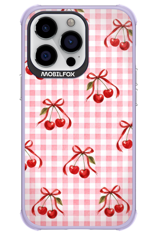 Pink Cherry Checked 2.0 - Apple iPhone 13 Pro