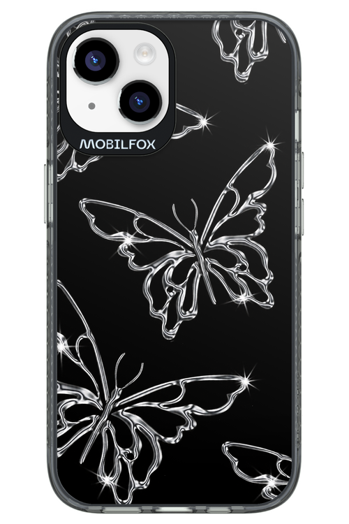 Silver Butterfly 2.0 - Apple iPhone 14