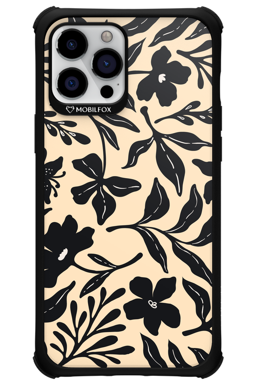 Black Flowers 2.0 - Apple iPhone 12 Pro Max