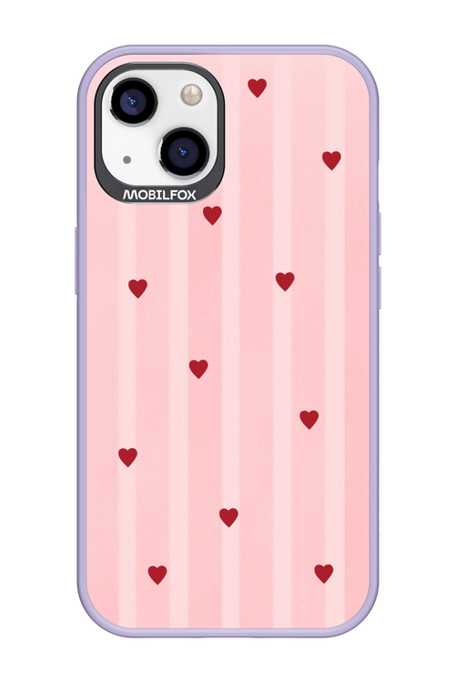 Red Little Hearts 2.0 - Apple iPhone 13