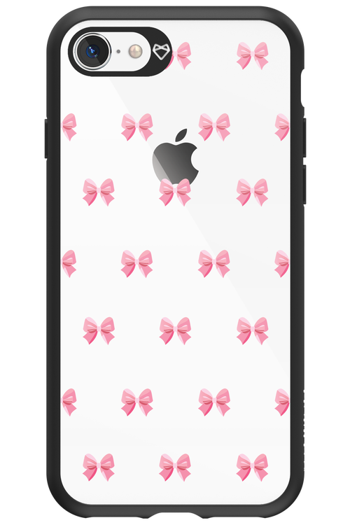 Pinky Bow - Apple iPhone 8