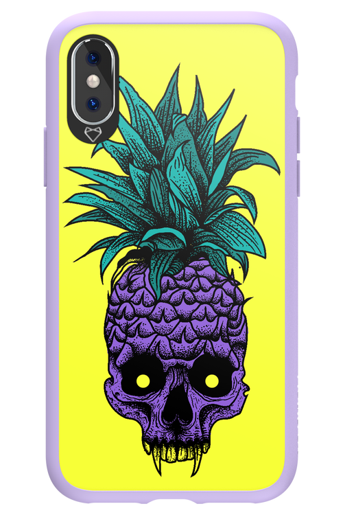 Pineapple Skull - Apple iPhone X