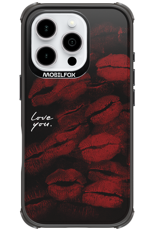 LOVE U BLACK 2.0 - Apple iPhone 16 Pro