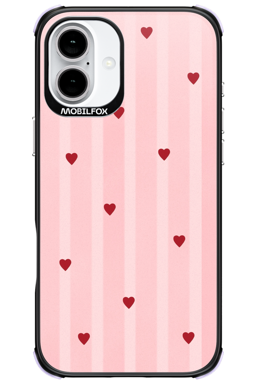 Red Little Hearts 2.0 - Apple iPhone 16 Plus