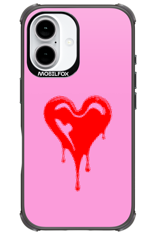 Heart Pink - Apple iPhone 16