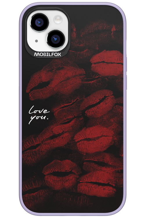 LOVE U BLACK 2.0 - Apple iPhone 15 Plus