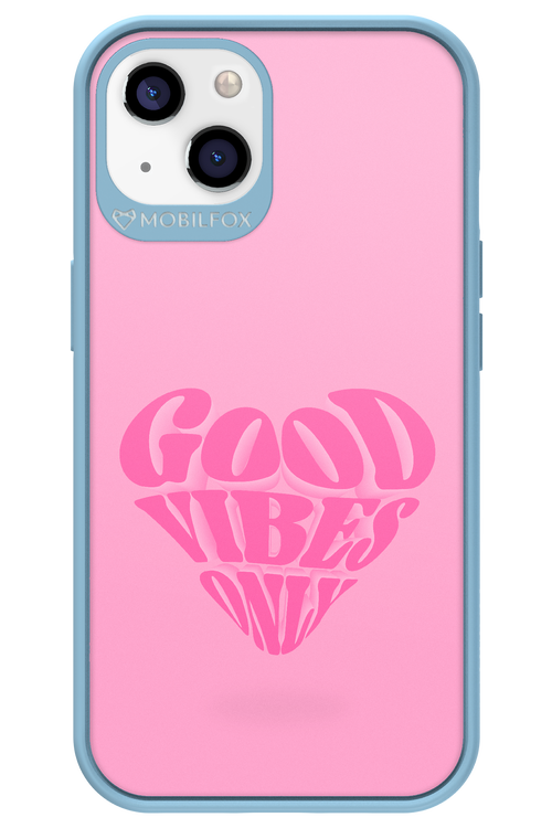 Good Vibes Heart - Apple iPhone 13