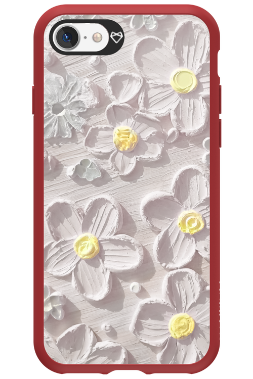 White Flowers 2.0 - Apple iPhone 7