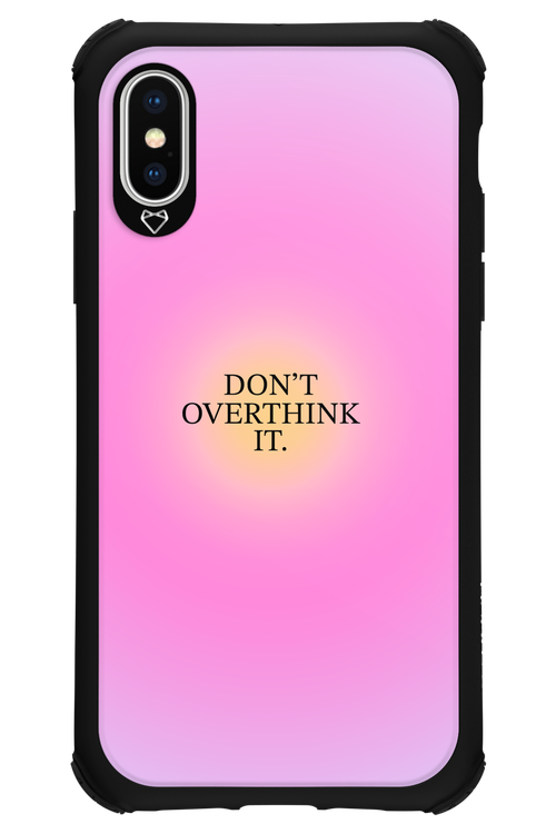 Don't Overthink It - Apple iPhone XS