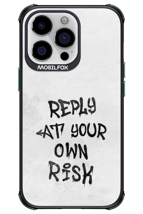 At Your Own Risk 2.0 - Apple iPhone 13 Pro
