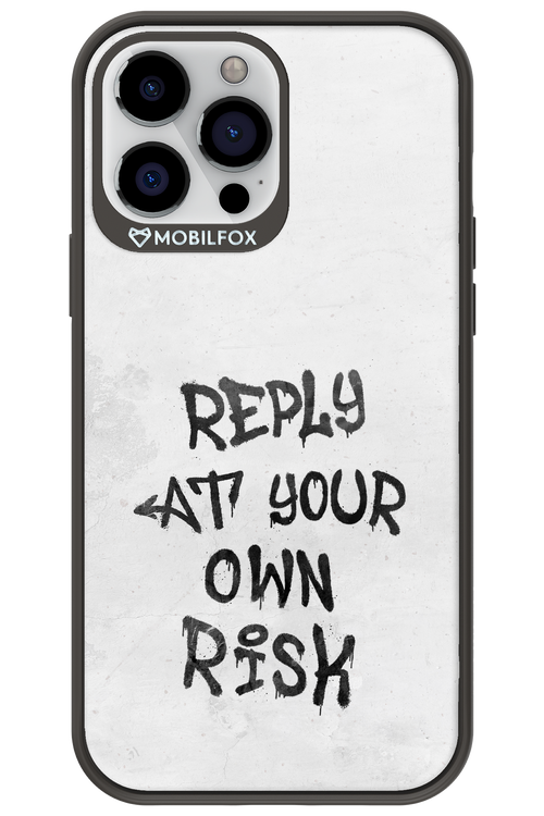 At Your Own Risk 2.0 - Apple iPhone 13 Pro Max