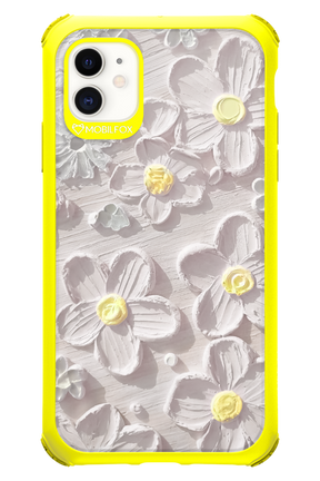 White Flowers - Apple iPhone 11