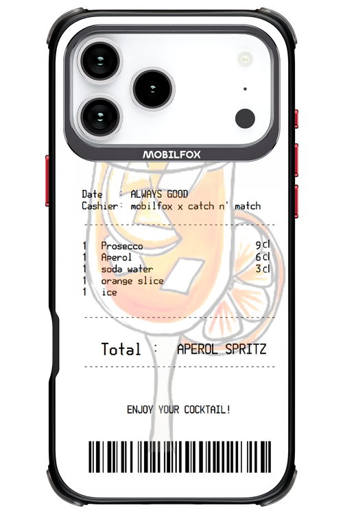 aperol spritz cocktail - Apple iPhone 17 Pro Max