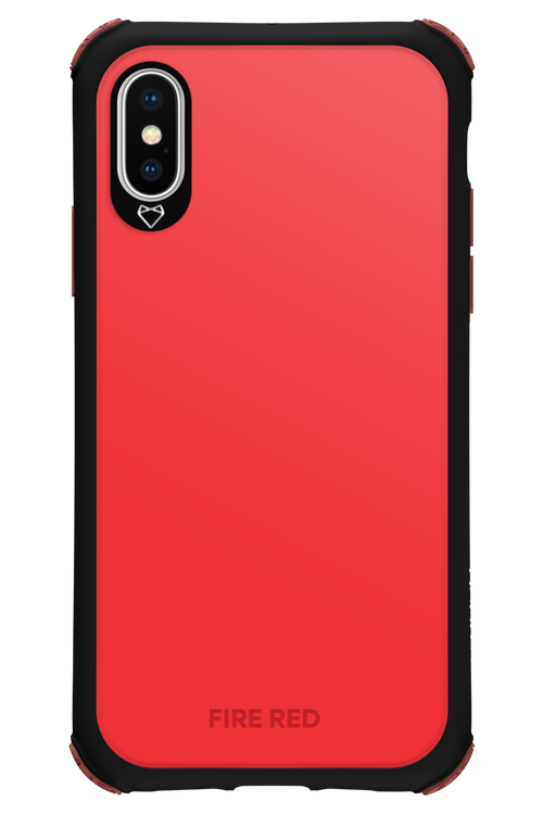 Fire red - Apple iPhone X