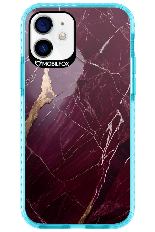 Burgundy Marble 2.0 - Apple iPhone 12