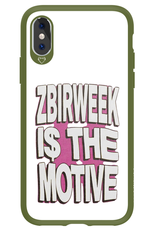 Motive (white) 2.0 - Apple iPhone X