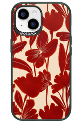 Burgundy Flowers 2.0 - Apple iPhone 15