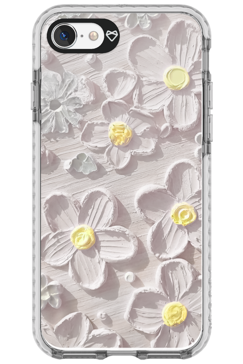 White Flowers 2.0 - Apple iPhone 8