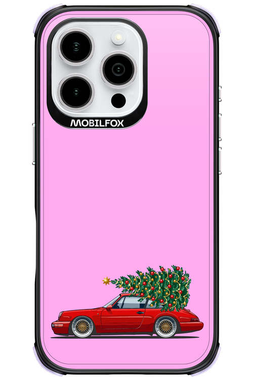 XMAS Car Pink - Apple iPhone 16 Pro