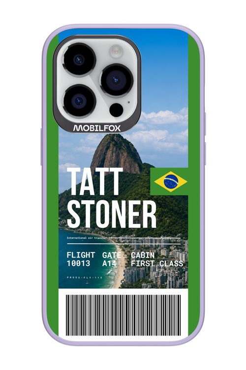 TATT STONER (fly ticket) 2.0 - Apple iPhone 14 Pro