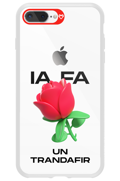 IA Rose Transparent - Apple iPhone 8 Plus