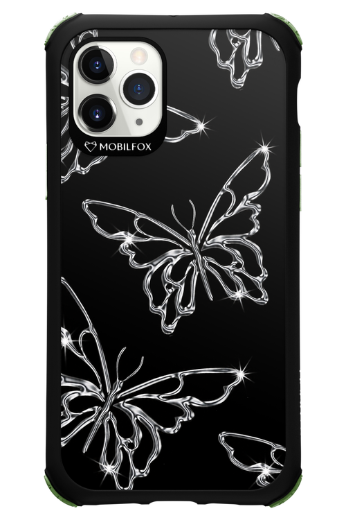 Silver Butterfly 2.0 - Apple iPhone 11 Pro