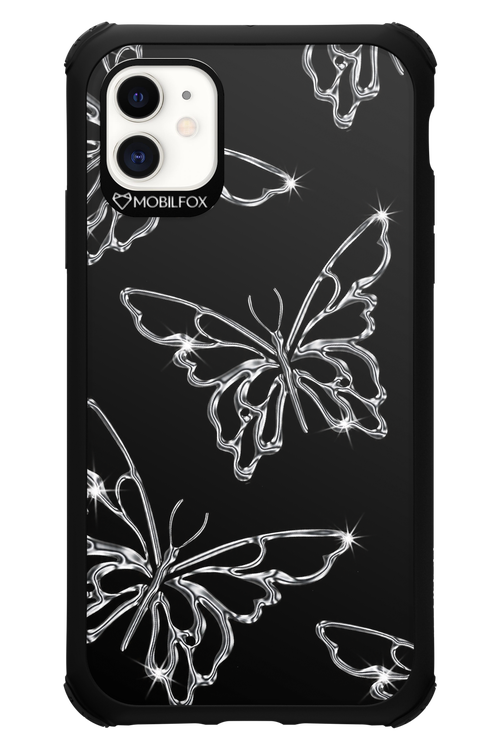 Silver Butterfly 2.0 - Apple iPhone 11